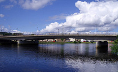 Friars Bridge and River Ness Inverness Scotland