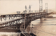 Postcard: Fraser River Bridge, New Westminster, BC, c.1925