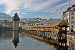 Kapelbrücke Luzern Schweiz