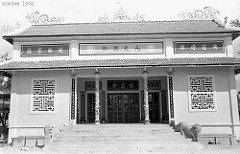 Kontum 1970 - Religious shrine