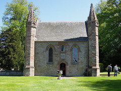 Chapel, Moot Hill, Scone Palace, Scotland