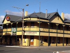 Pinnaroo Hotel in the Murray Mallee South Australia.