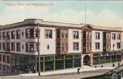 Postcard: Russell Hotel, New Westminster, BC, c.1910