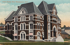 Postcard: Court House, New Westminster, BC, c.1910