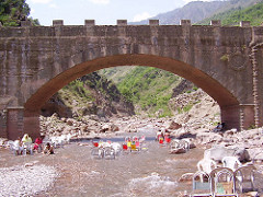 Historical Bridge on River Neelum