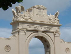 Waikiki Natatorium War Memorial - May, 2004 near Kaimana Beach