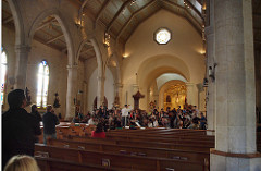 Holiday Concert Rehearsal at San Fernando Cathedral
