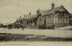 Masterton Railway Station c.1887 - c.1915