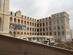 Marseille. Chantier Hôtel Dieu