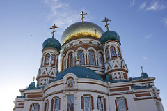 Dormition Cathedral in Omsk