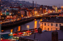 Busy streets of Cork