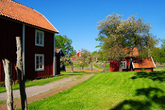Stensjö by (village), Småland, Sverige (Sweden)