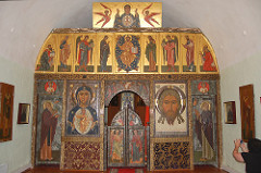 iconostasis by Father Zenon, Pskov cathedral