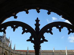 Contraluz - Claustro del Monasterio de los Jerónimos de Belém