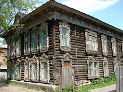 Traditional Wooden House in Tomsk - Siberia - Russia 02