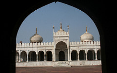 Classic Mughal shot at Moti masjid