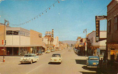 Postcard: Penticton, BC, 1955