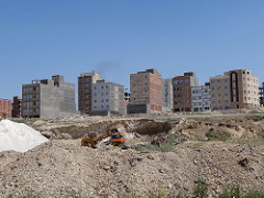 Construction Boom on Outskirts of Ardabil - Iranian Azerbaijan - Iran