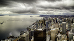 Seattle Nov 2014 North from Columbia Center