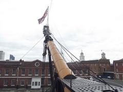 HMS Victory - Portsmouth Historic Dockyard - Quarter Deck - South Office Block - Storehouses 10 & 11