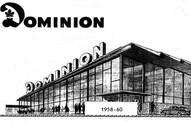 Architecture typique de Dominion fin années 50