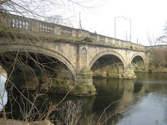 Saint Marys Bridge and River Derwent, Derby