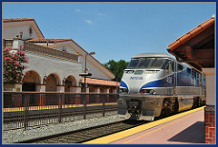 Santa Ana Amtrak Station California