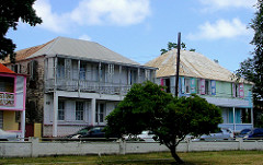 Basseterre - Colonial Houses on Independence Square
