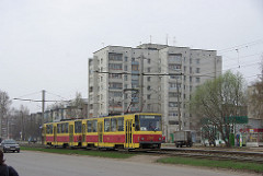 Ulyanovsk tram Tatra T6B5 2206
