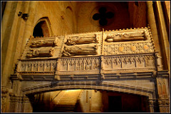 Santa Maria, Monestir de Poblet, Vimbodí, Tarragona. Tombes reials.