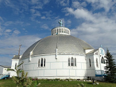 Our Lady of Victory - Igloo-Shaped Church - Inuvik - Northwest Territories - Canada - 01