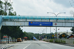Road Between Kuantan & Kuala Terengganu, East Coast - Malaysia
