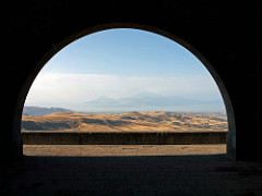 View towards Mount Ararat