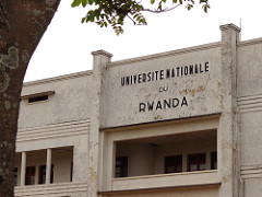 Facade of National University of Rwanda - Huye (Butare) - Southern Rwanda