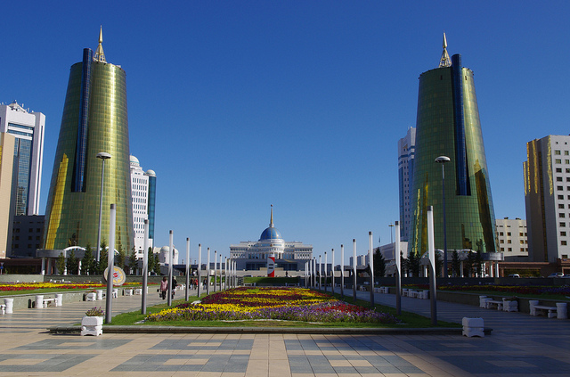 Another view of Downtown Astana