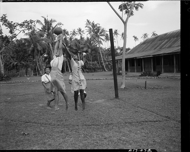 Basketball in Samoa, 1949