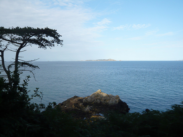 View from Guernsey