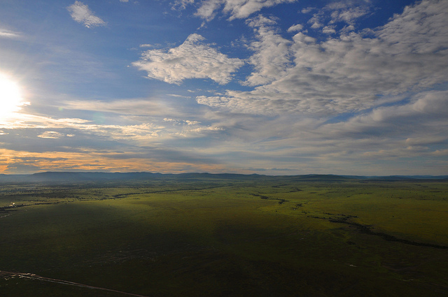 The vast expanse of Maasai Mara