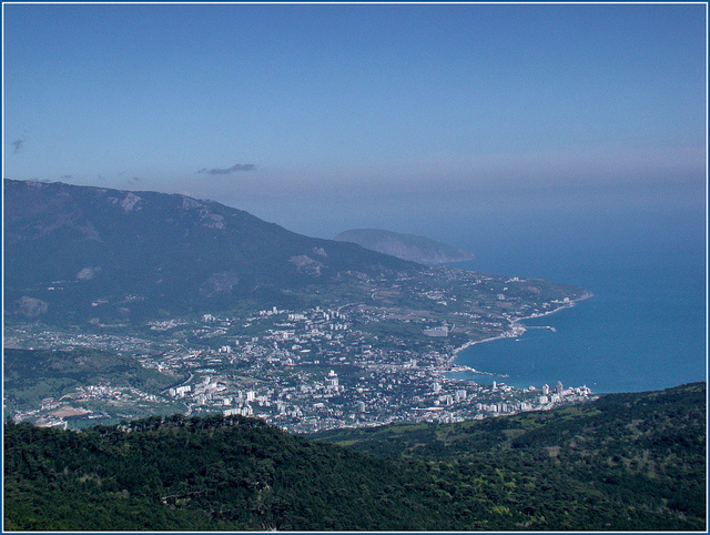 Crimea,  view of the Yalta