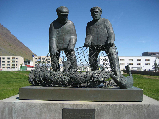 Seamens Monument, Isafjordur