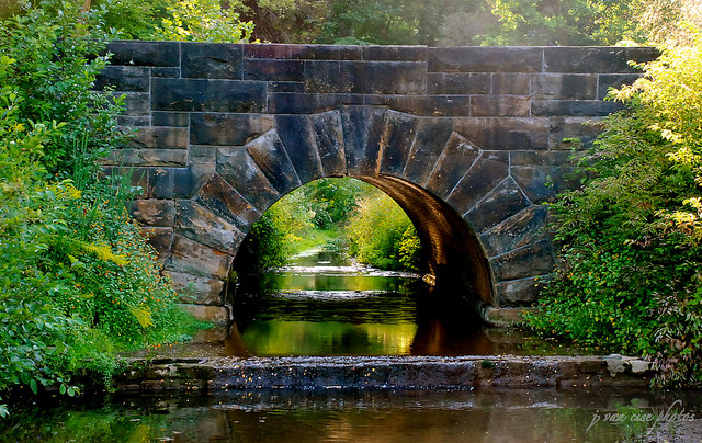 ancient bridge ~ Mill Creek Park, Ohio