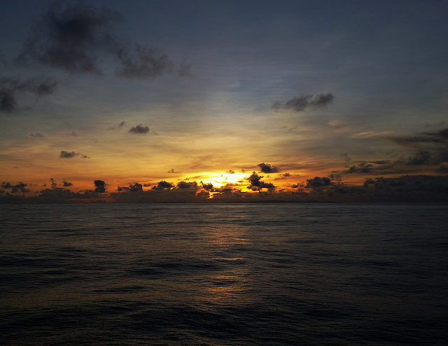Pacific Ocean Sunrise