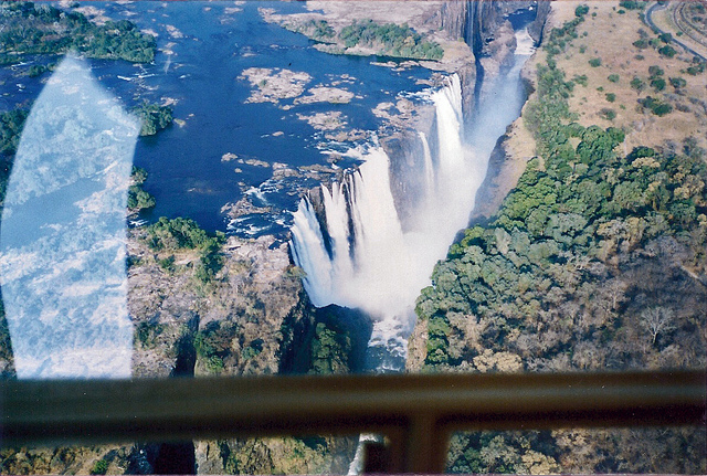 Zimbabwe - Victoria Falls from a Helicopter - 1994
