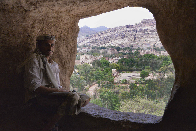 View From a Cave, Yemen