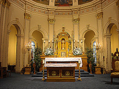Church of the Mater Dolorosa altar