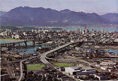 Vancouver: Downtown, False Creek and Granville Island, c.1964