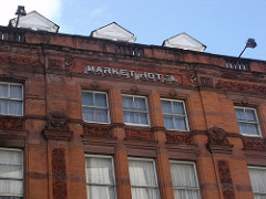 Comfort Inn - Station Street, Birmingham (formerly the Market Hotel) - Market Hotel sign