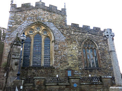 St Marys  Church (East Elevation), Haverfordwest