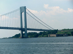 Verrazano Bridge, Staten Island Side