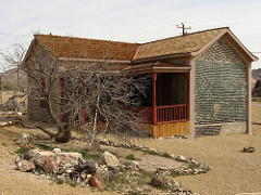Bottle House, Ghost Town of Rhyolite, Nevada